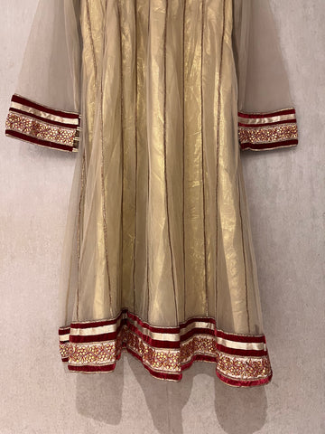 Net Velvet Kurti Net Velvet Kurti