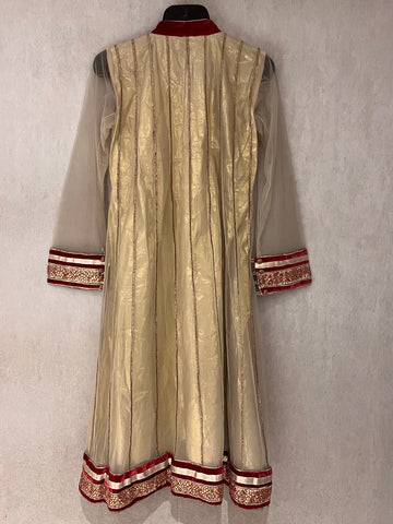 Net Velvet Kurti Net Velvet Kurti