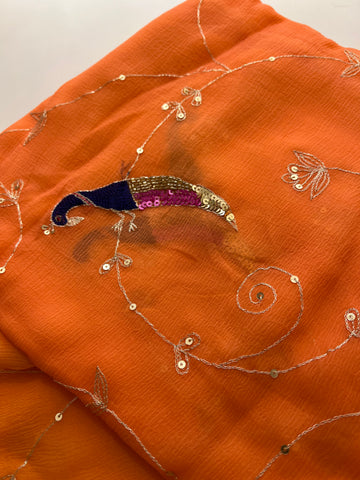 Rajputi chiffon saree Rajputi chiffon saree