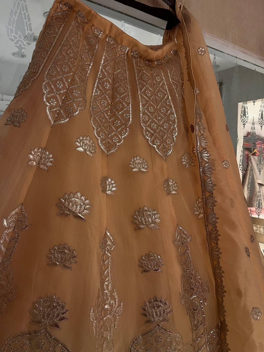 Sunhera Organza Lehenga Set