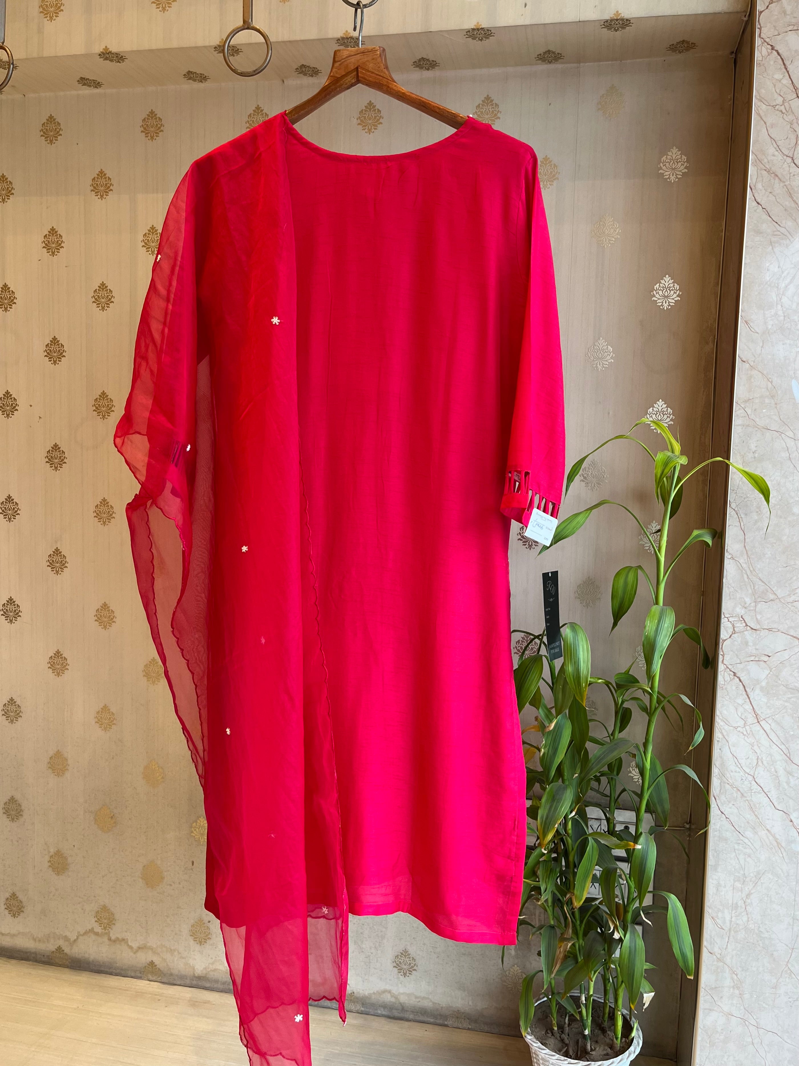 Elegant Raani Pink Suit