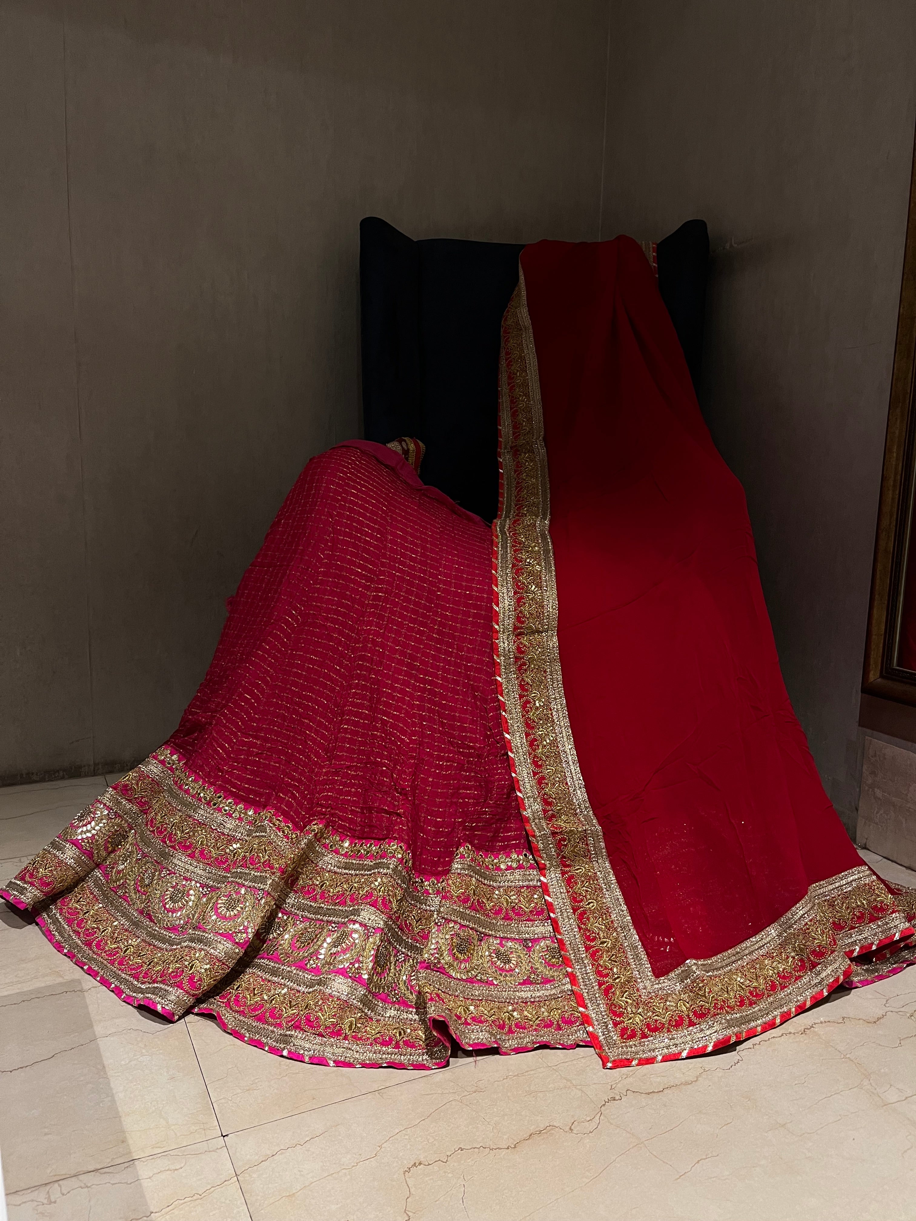 Rani Pink Traditional Lehenga Set