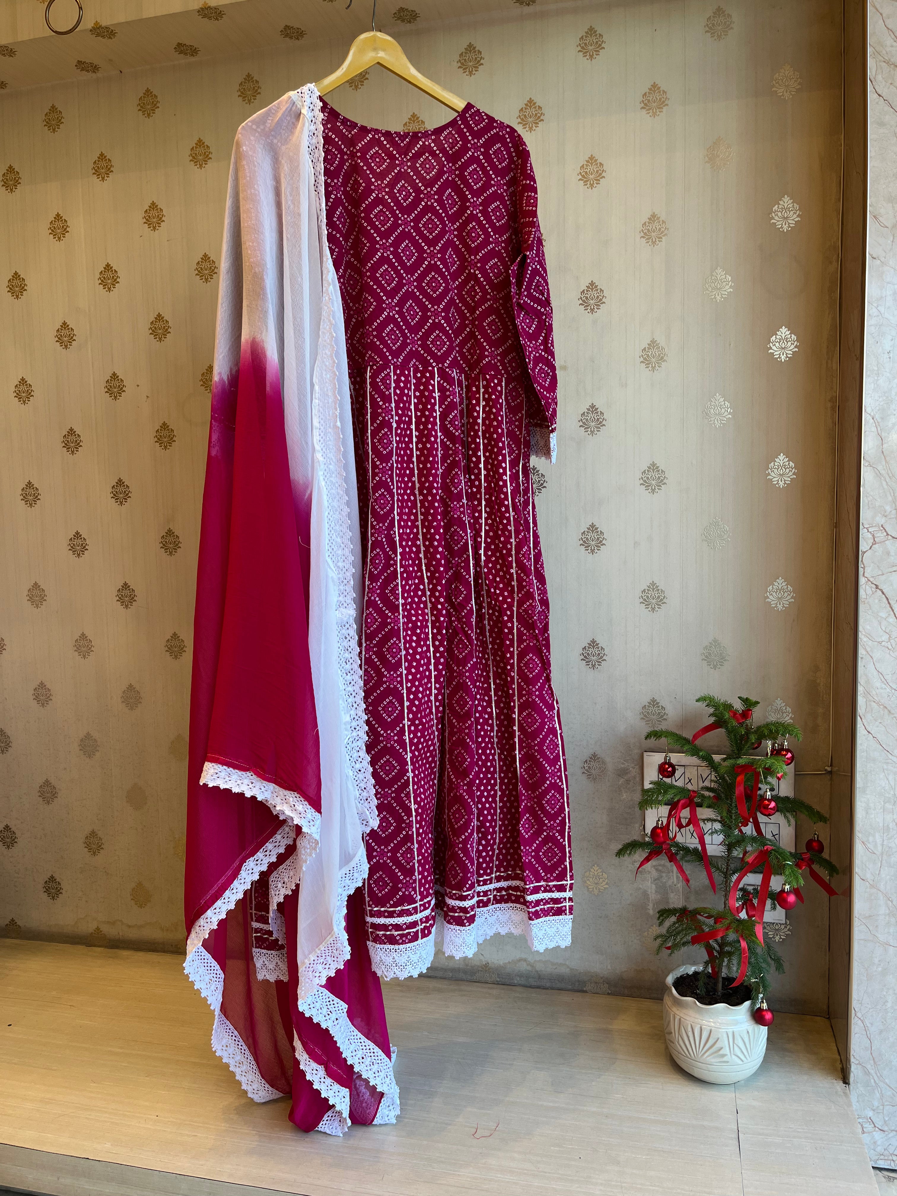 Bandhani Print kurti