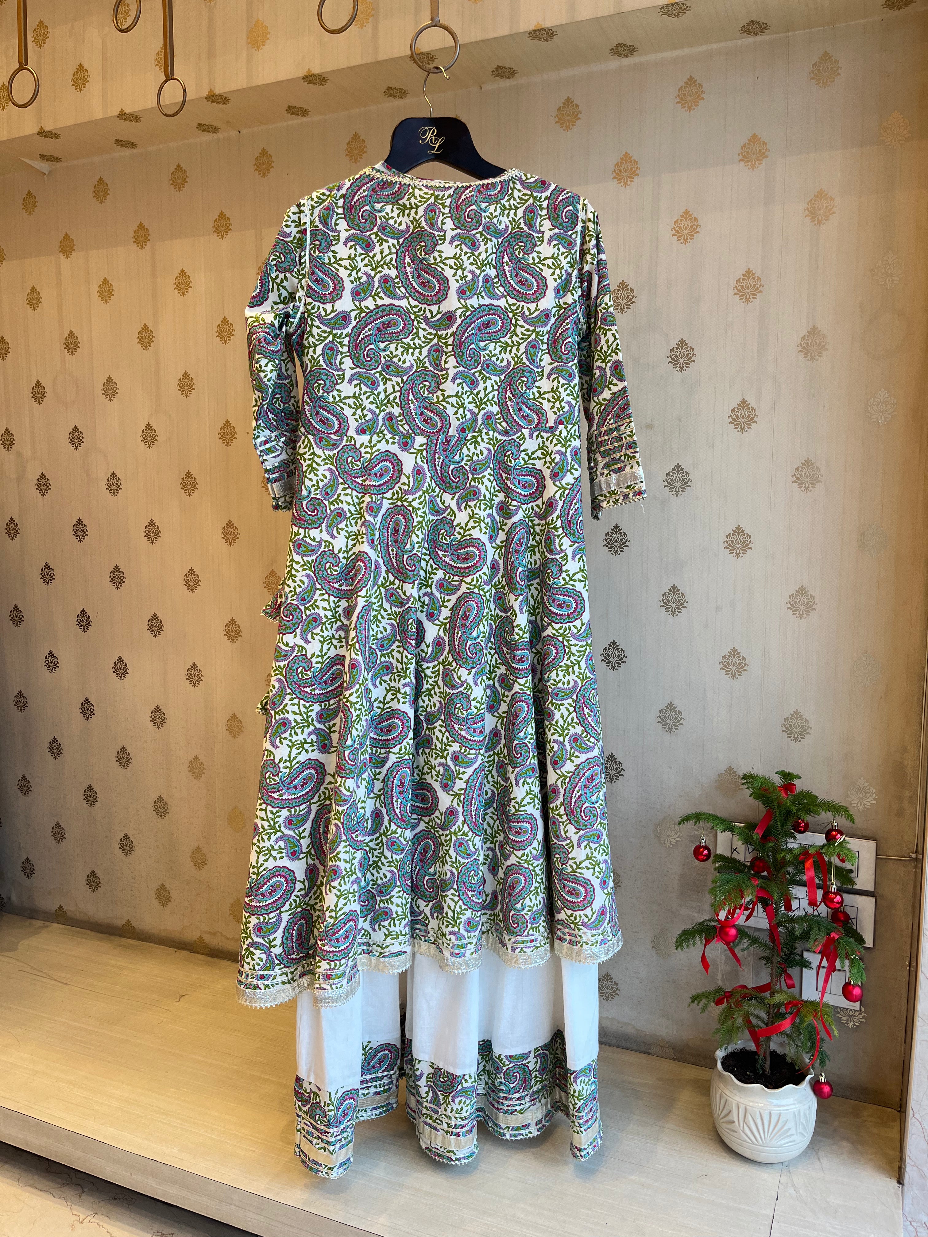 Printed Cotton Angrakha