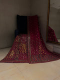 Evening Mahroon Lehenga Set