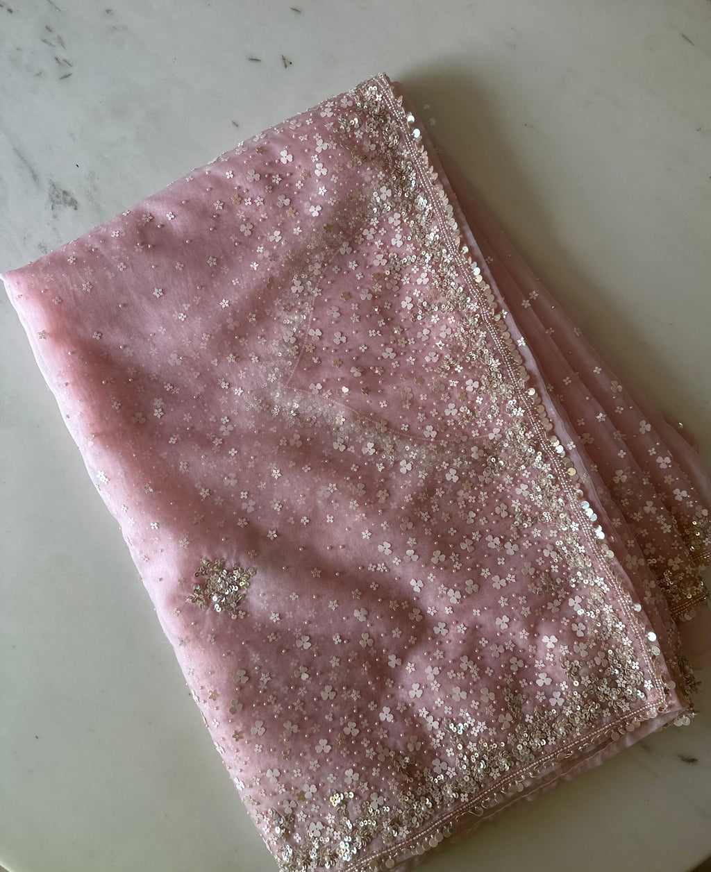 Pink Stars Parisa Saree