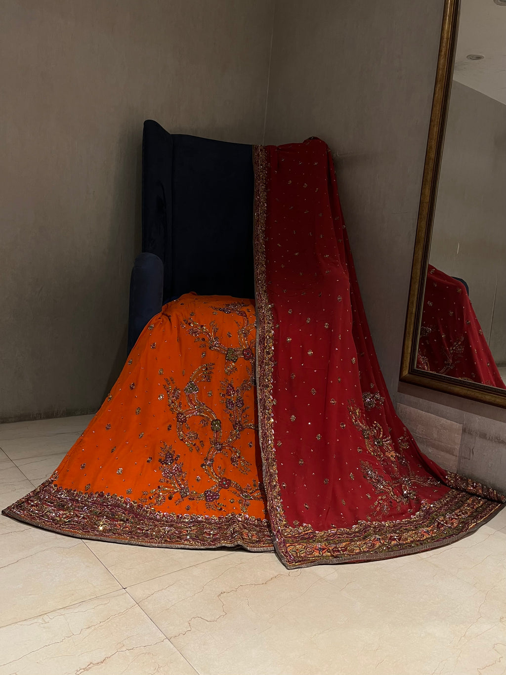 Traditional Zardozi Lehenga Set