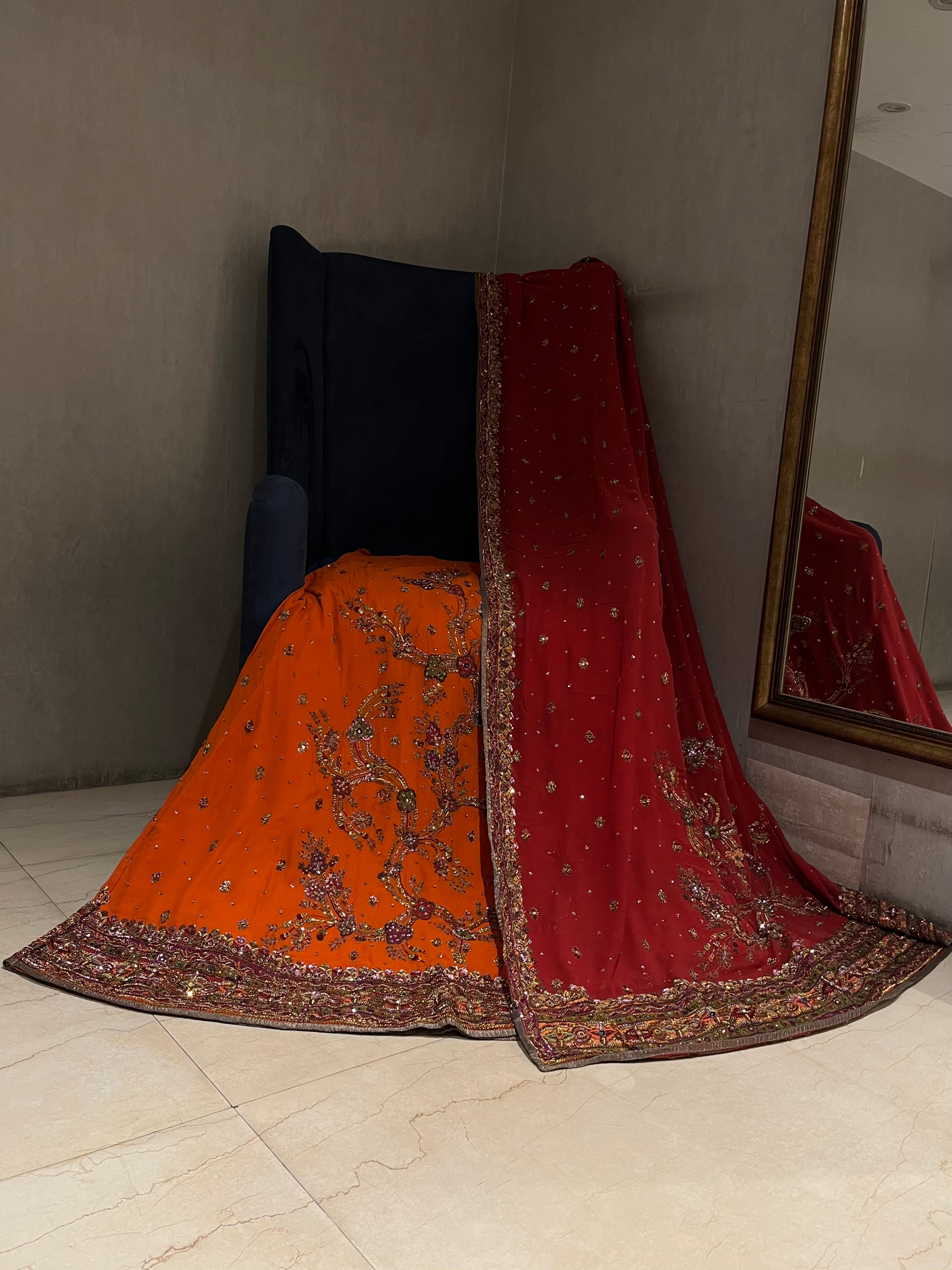 Traditional Zardozi Lehenga Set