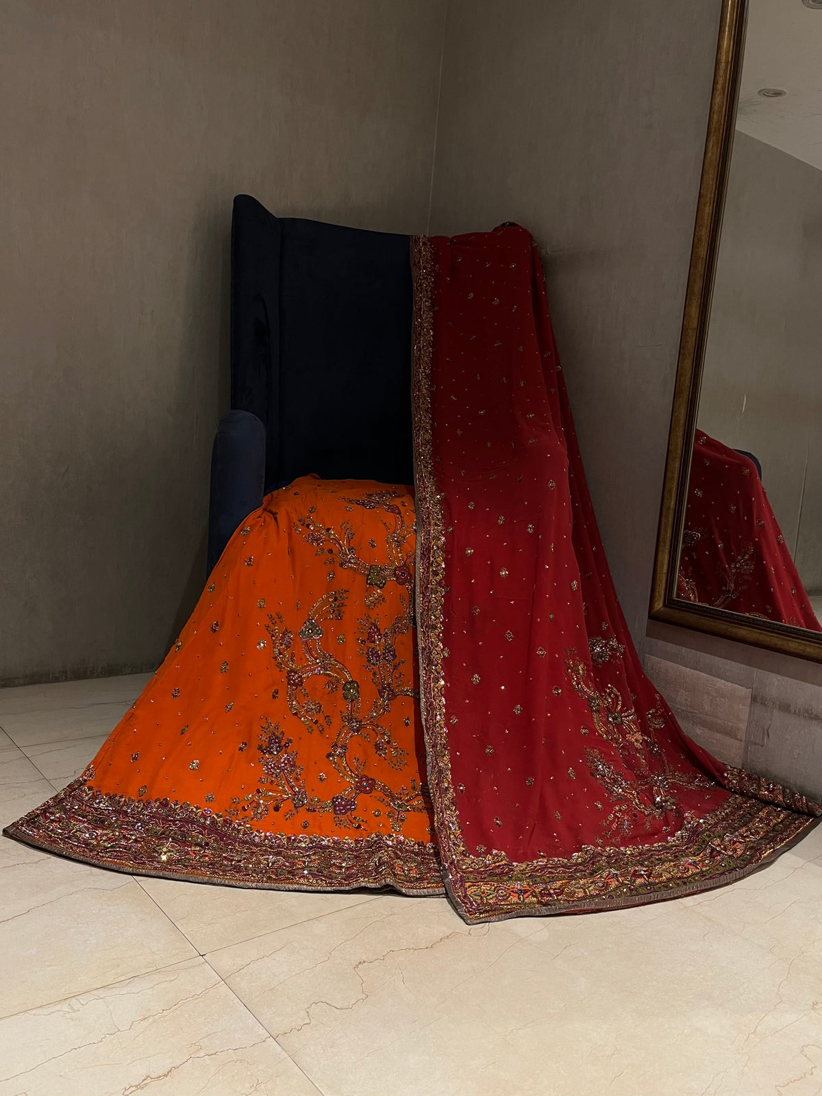 Traditional Zardozi Lehenga Set