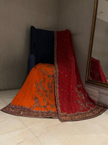 Traditional Zardozi Lehenga Set