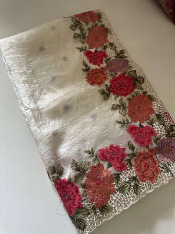 👑 Elizabeth Organza saree