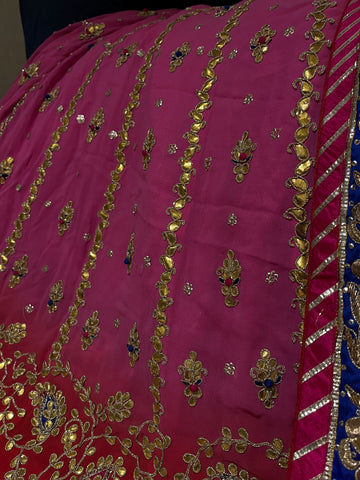 Traditional Gotta Patti lehenga Set