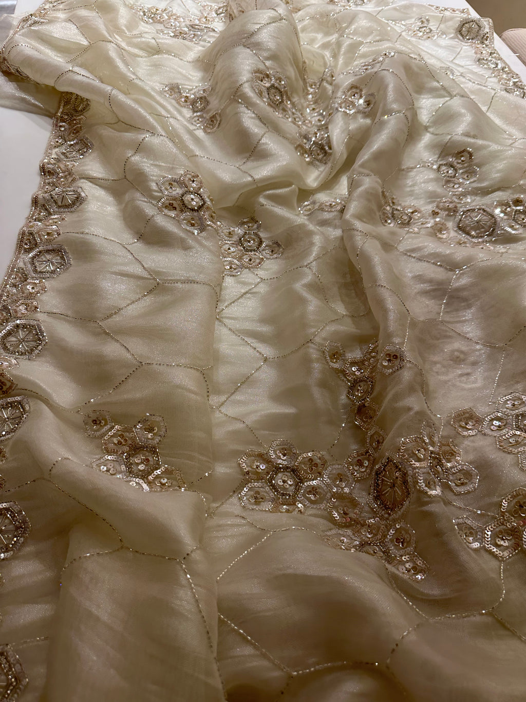 Mallika Tissue organza saree
