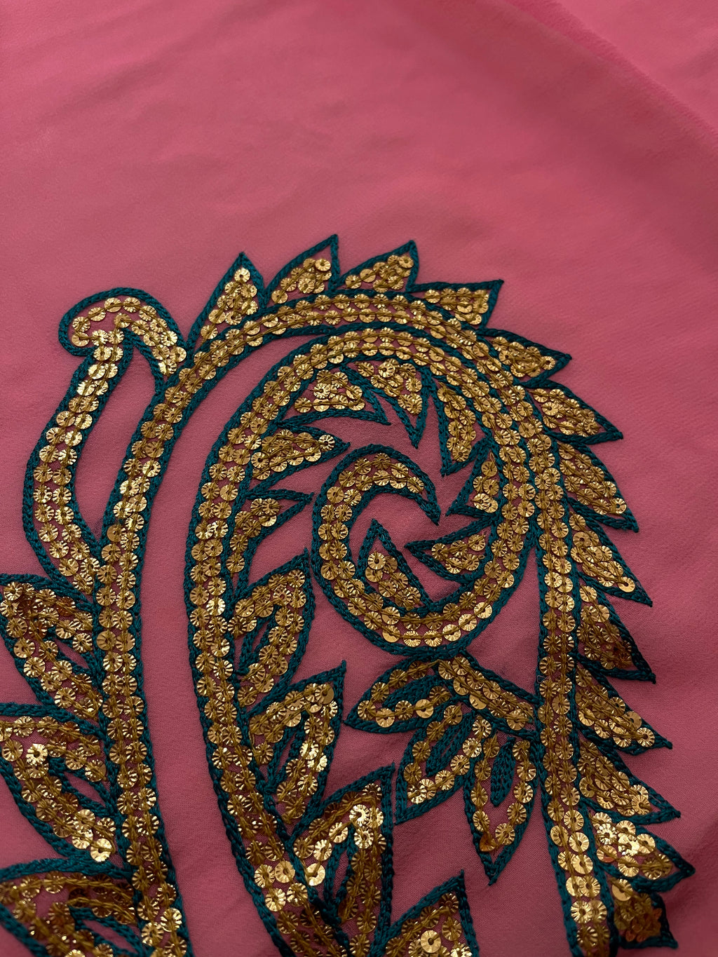 Georgette & Silk Patch Saree