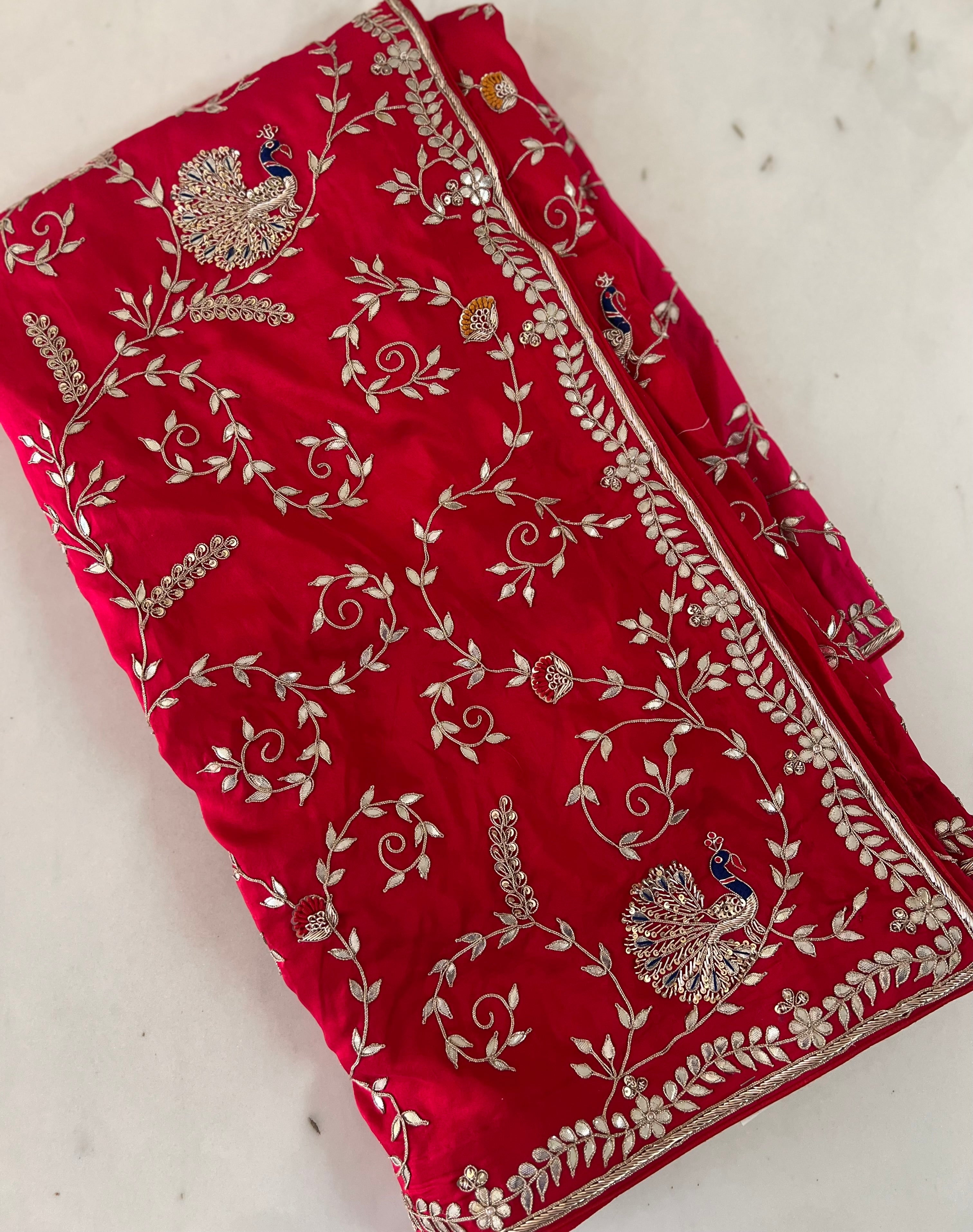 Sobhagya Bridal Gotapatti Saree