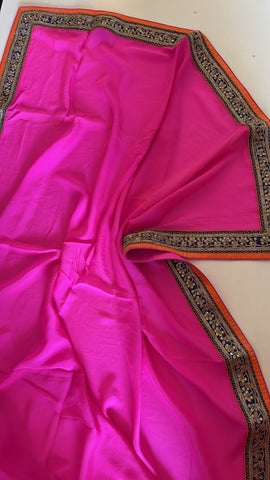 Kareena Pink pure saree