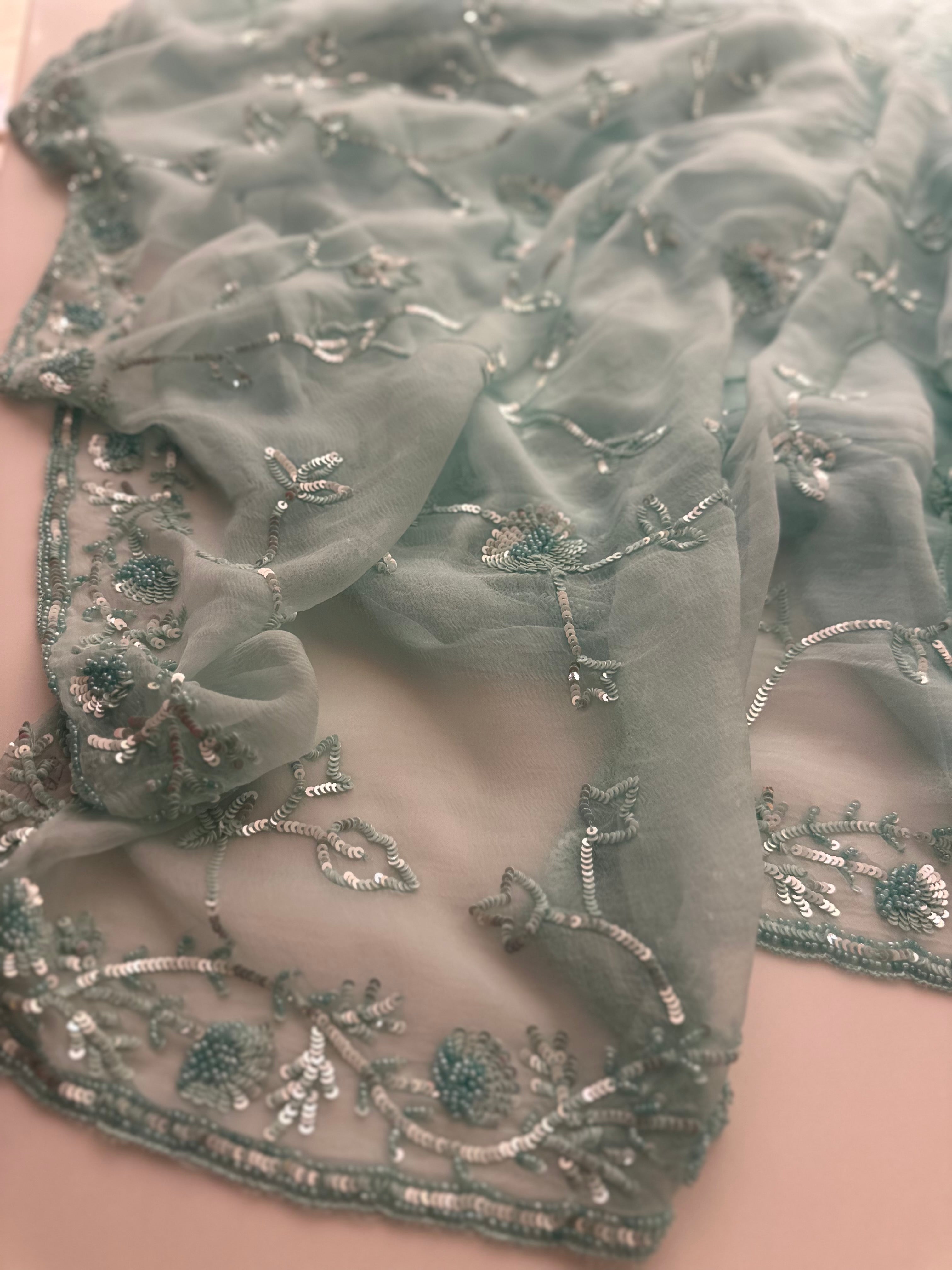 Chandani Chiffon Saree