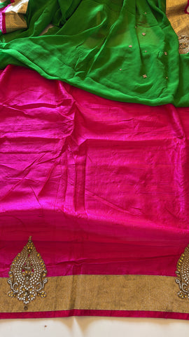 Pure platinum double diamond chiffon