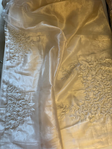 Débutante Champagne Saree