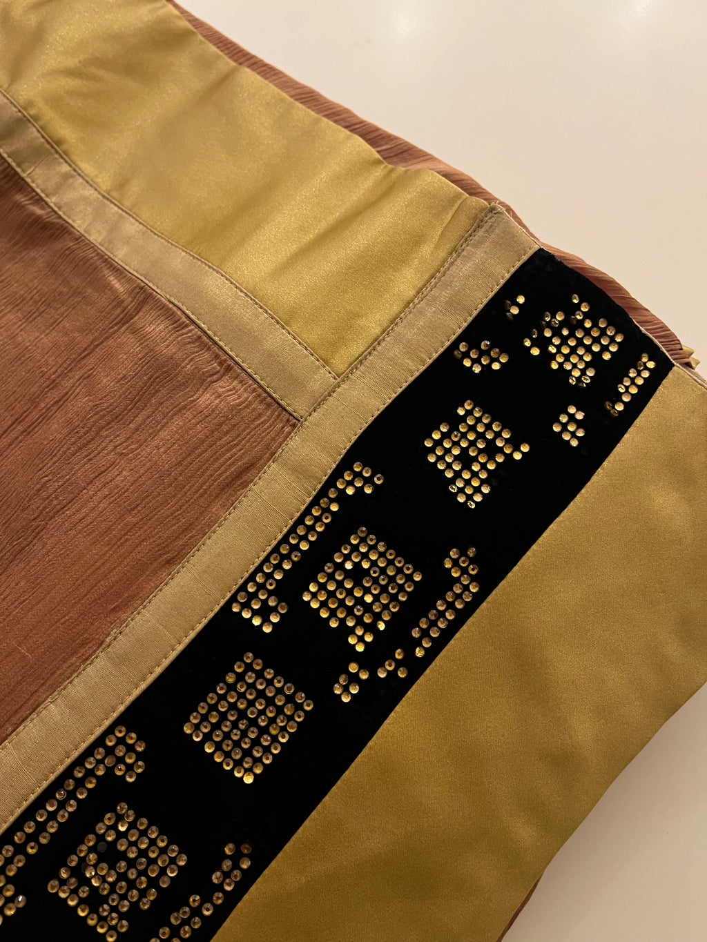Pure Platinum Chiffon Saree