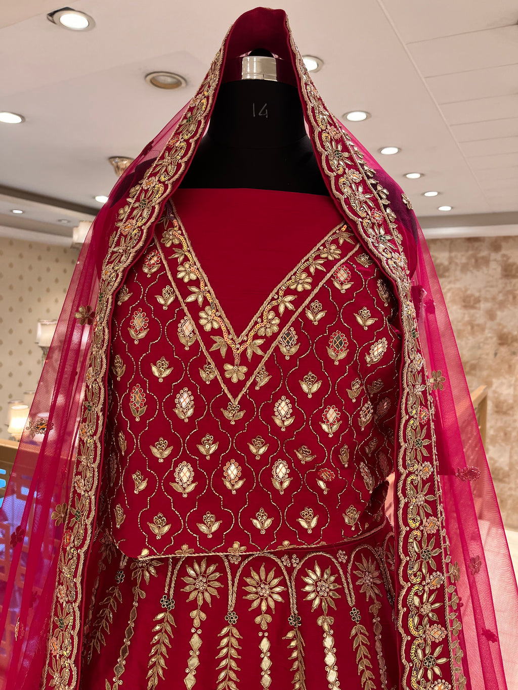 Gotta Patti Bridal Lehenga