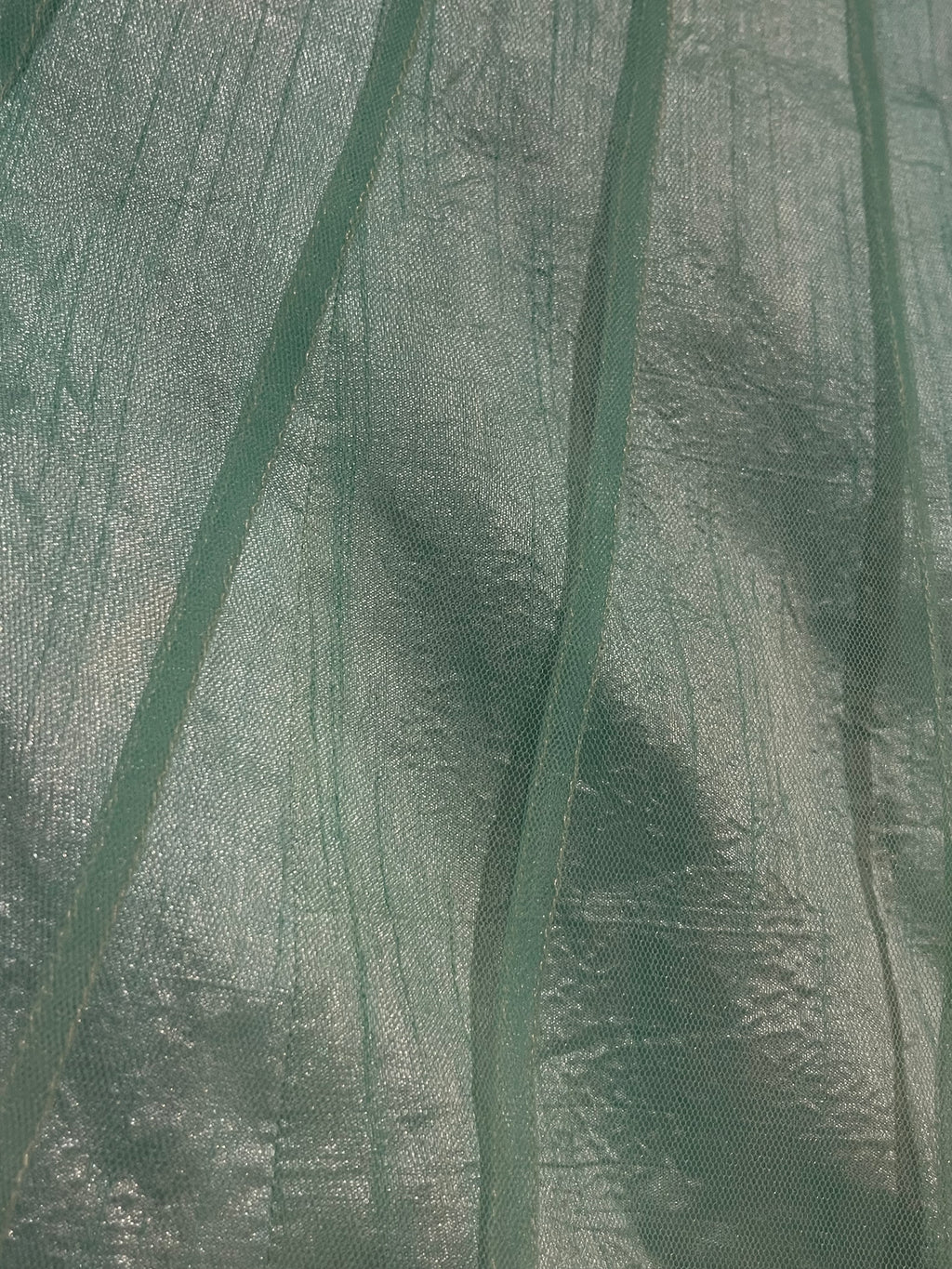 Aqua Blue Net lehenga set