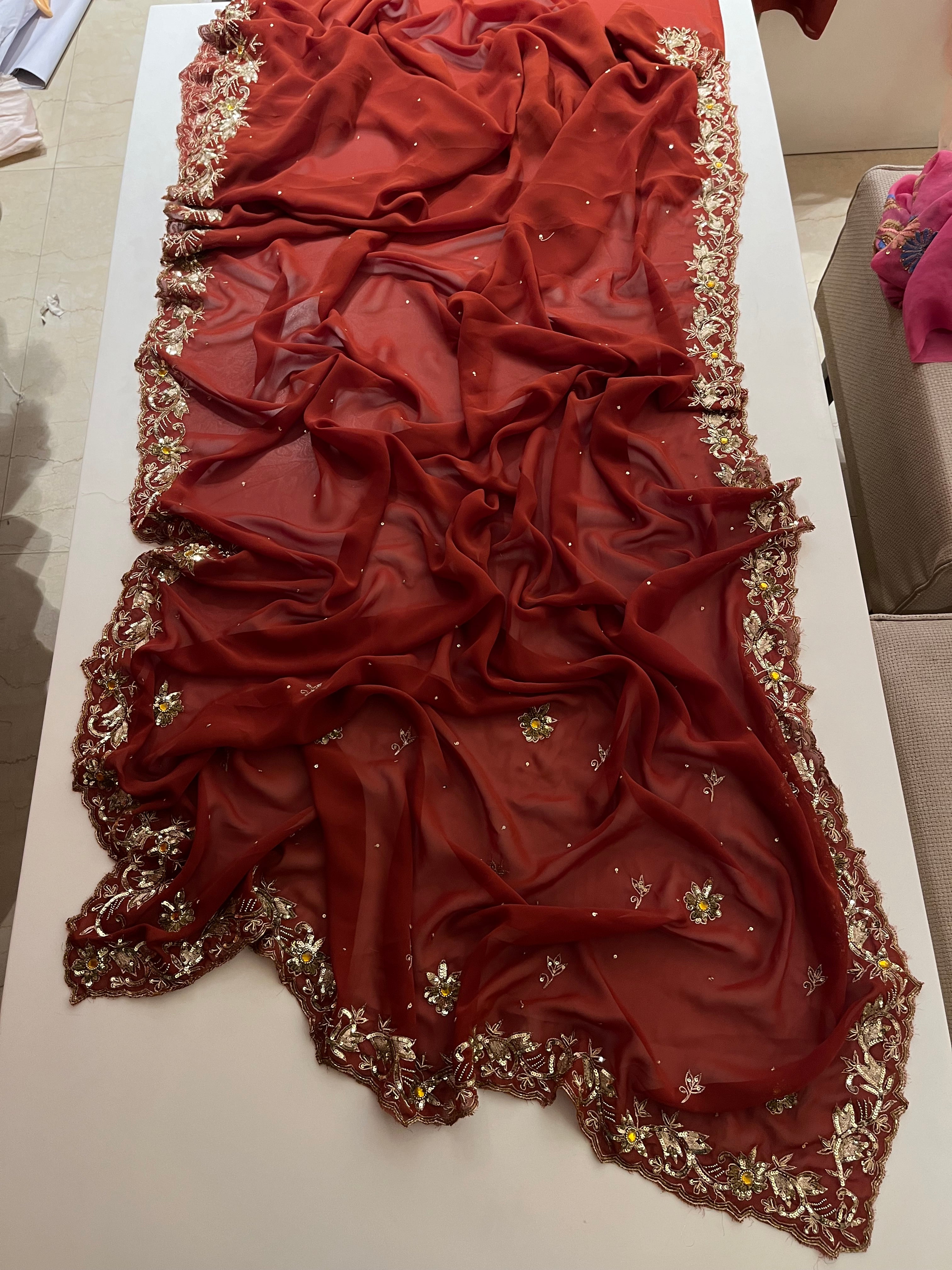 Cocktail Evening Saree