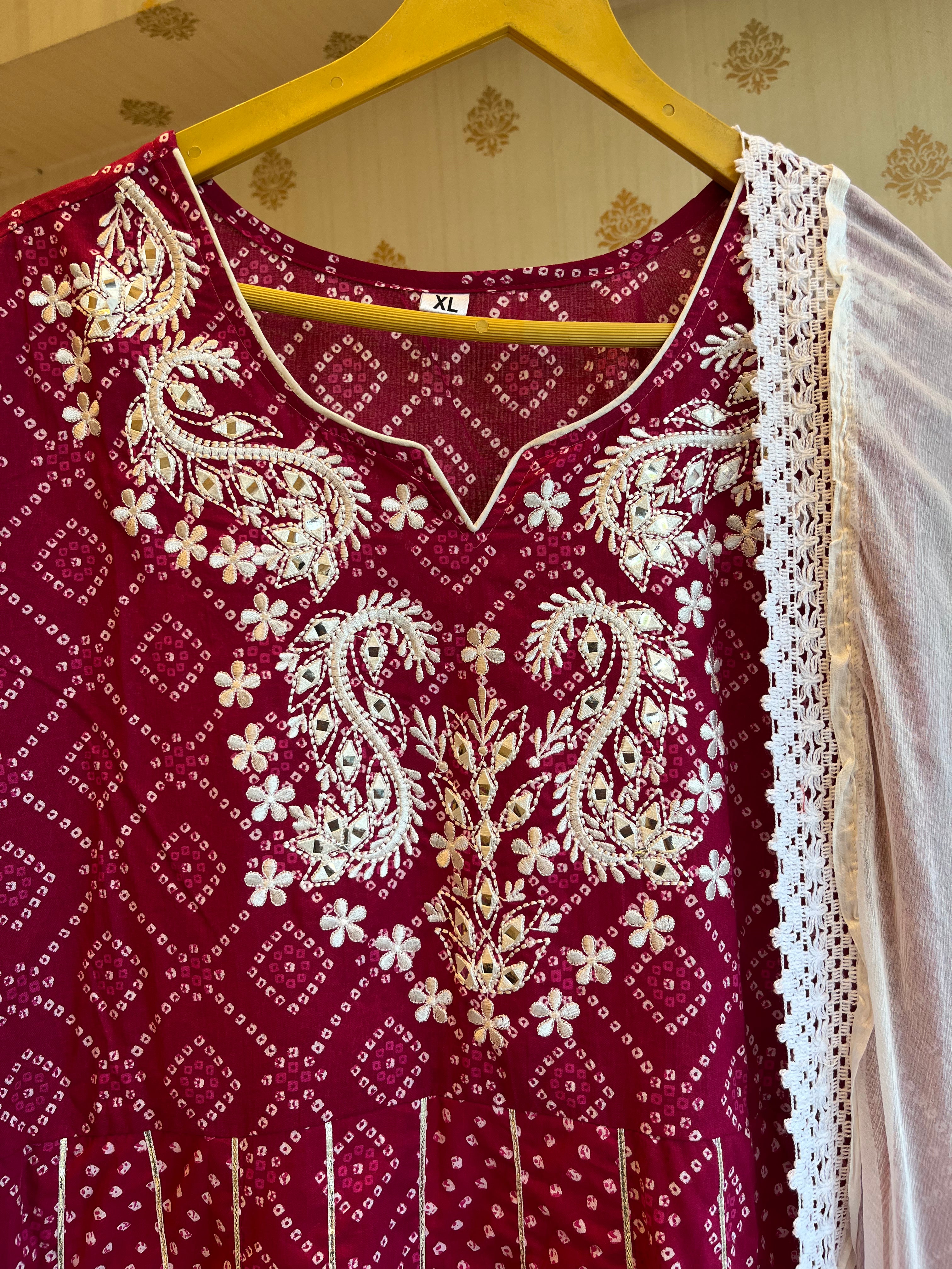 Bandhani Print kurti