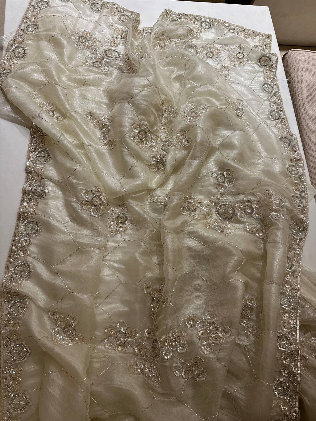 Mallika Tissue organza saree