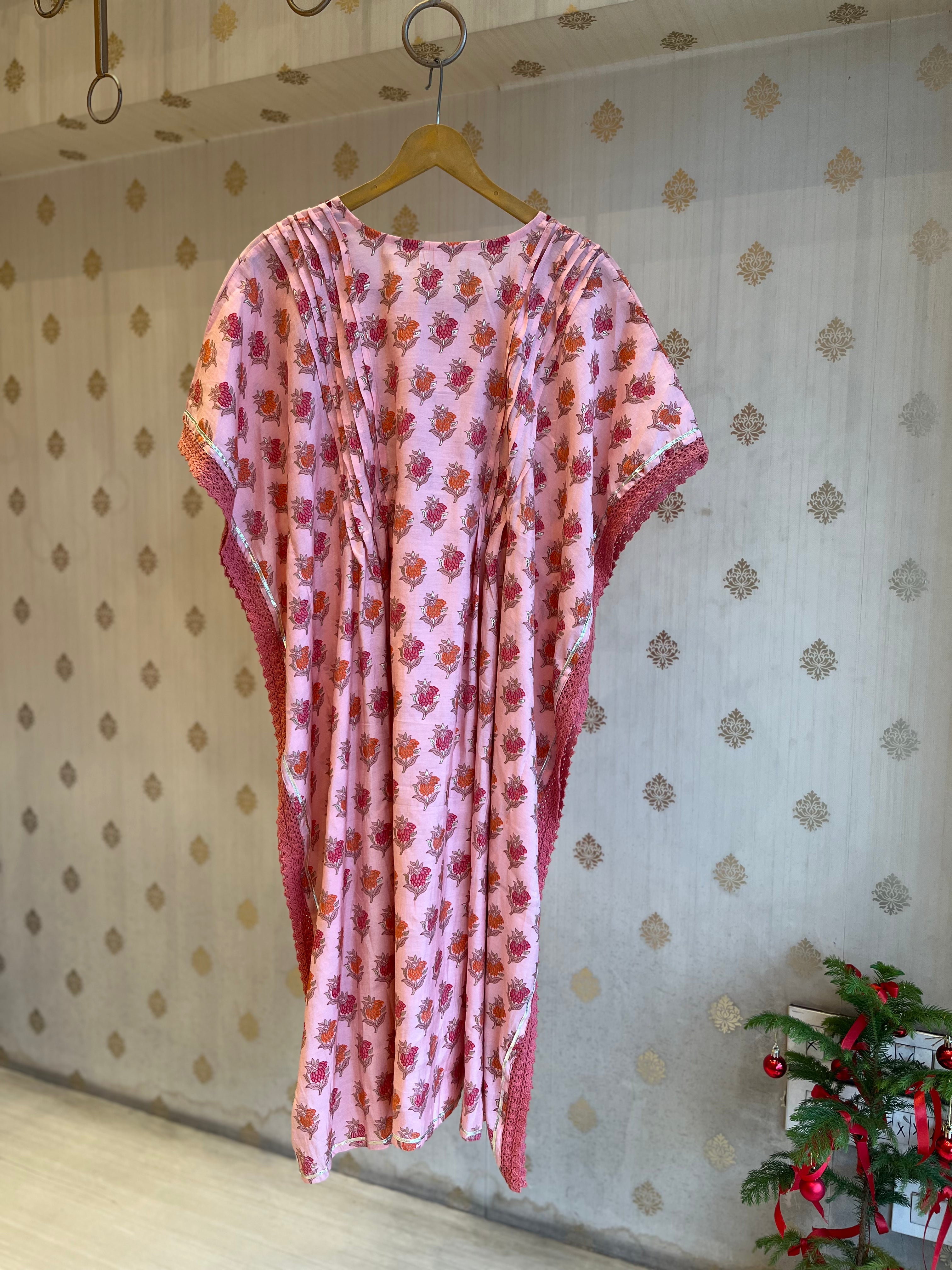 Printed Cotton Kaftaan