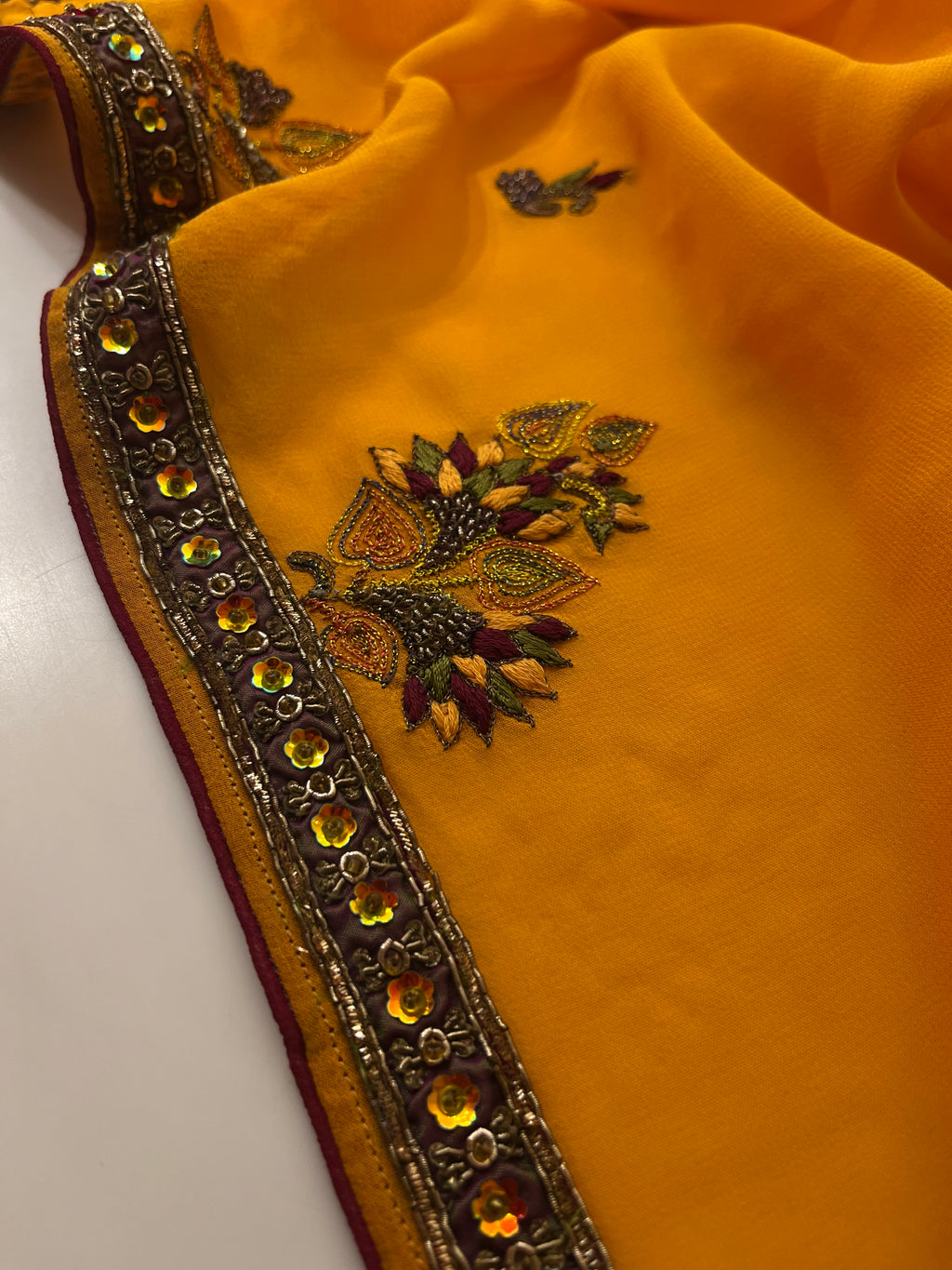 tarun tahiliani designer embroidered saree