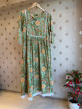 Summer Green Cotton kurti