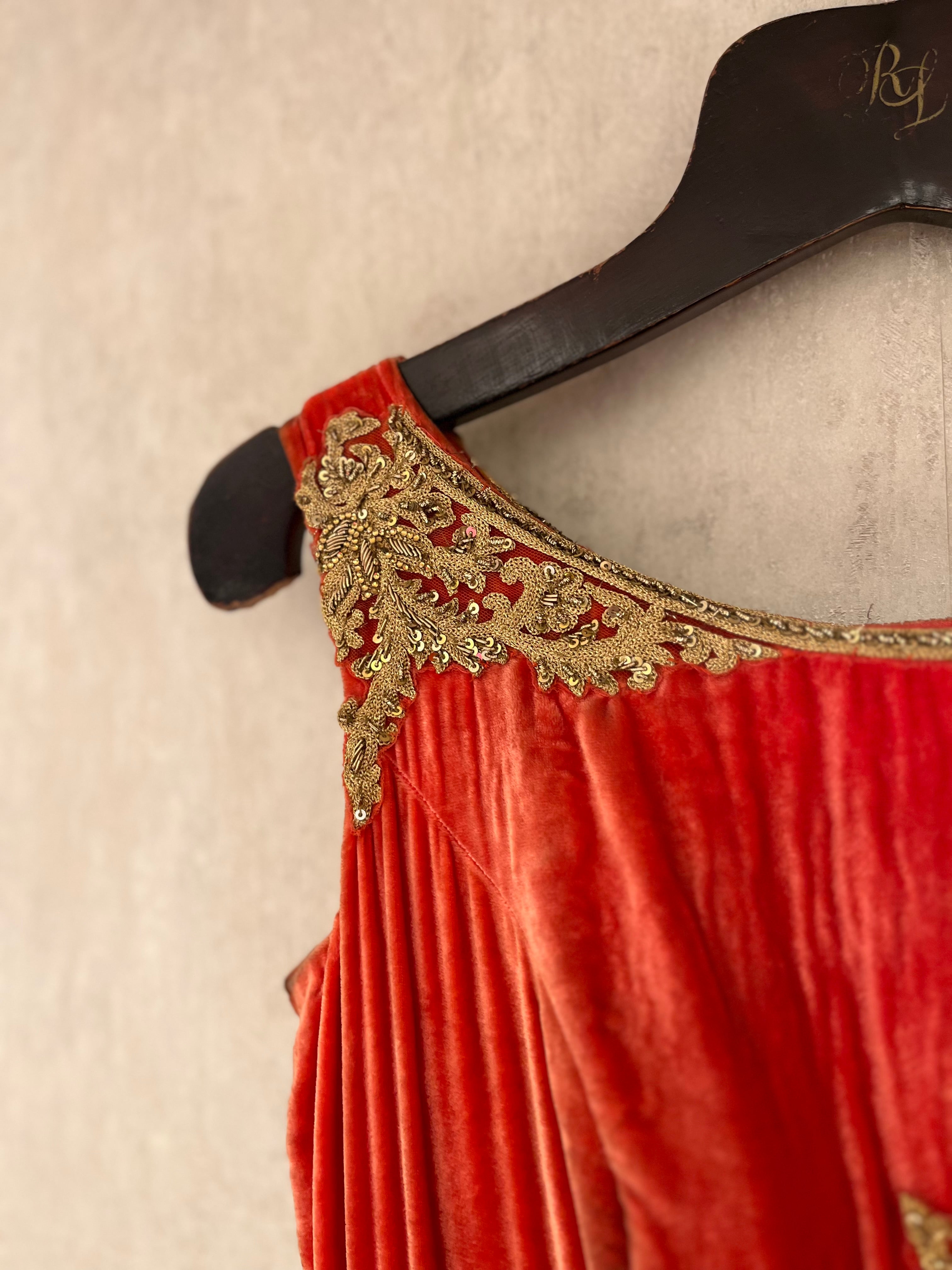 Classy Red Gown