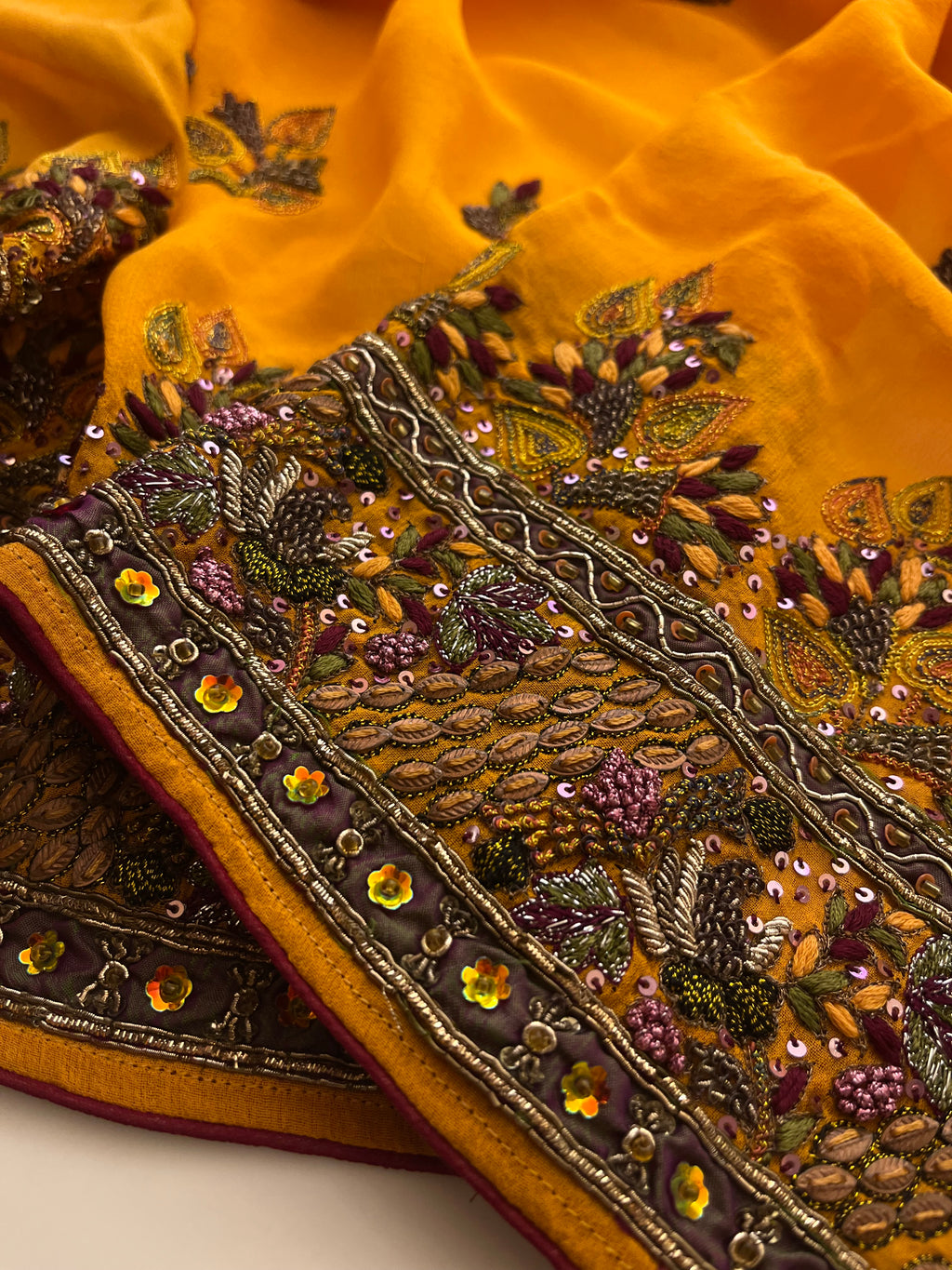 tarun tahiliani designer embroidered saree