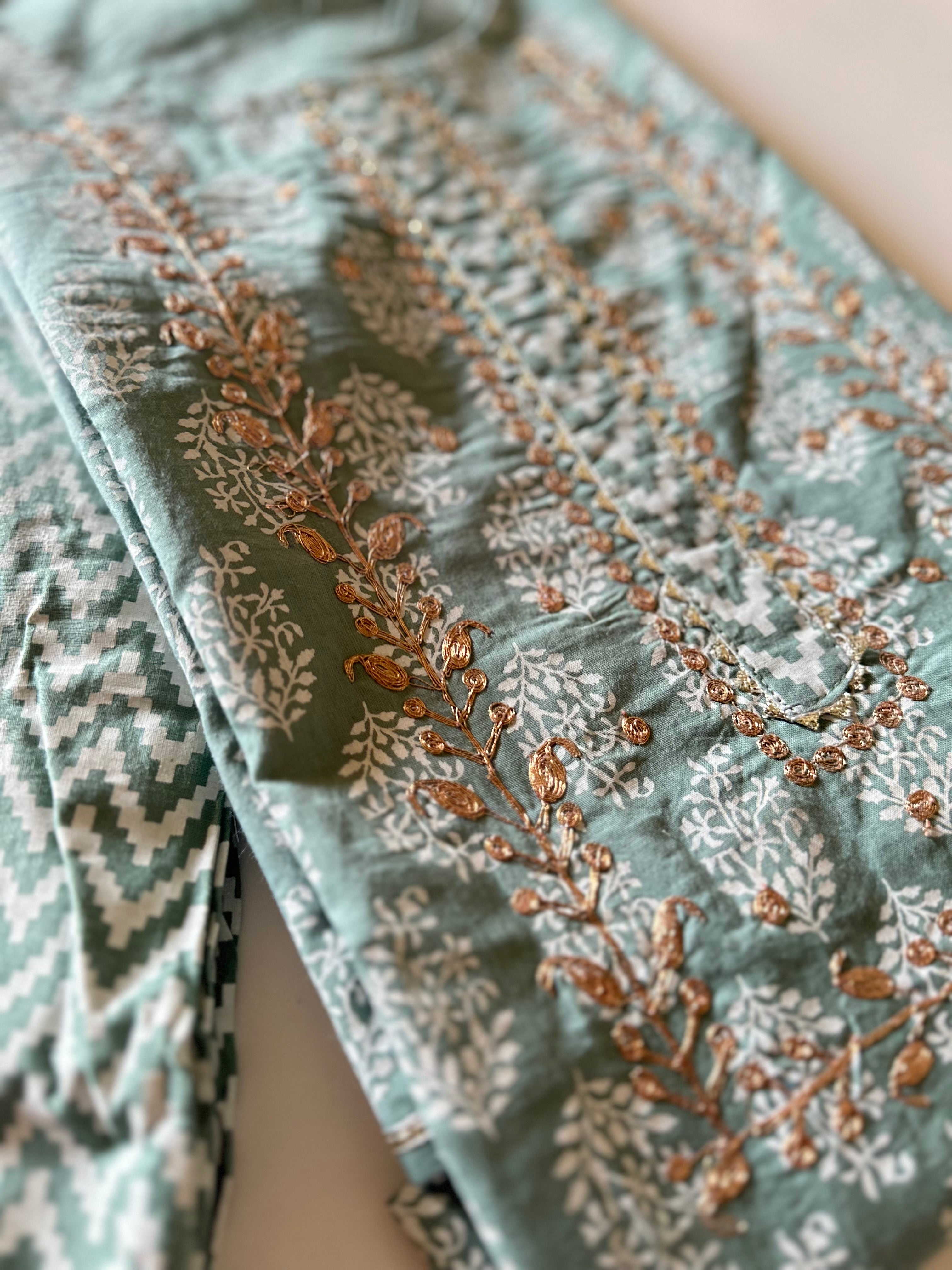 Mint cotton set