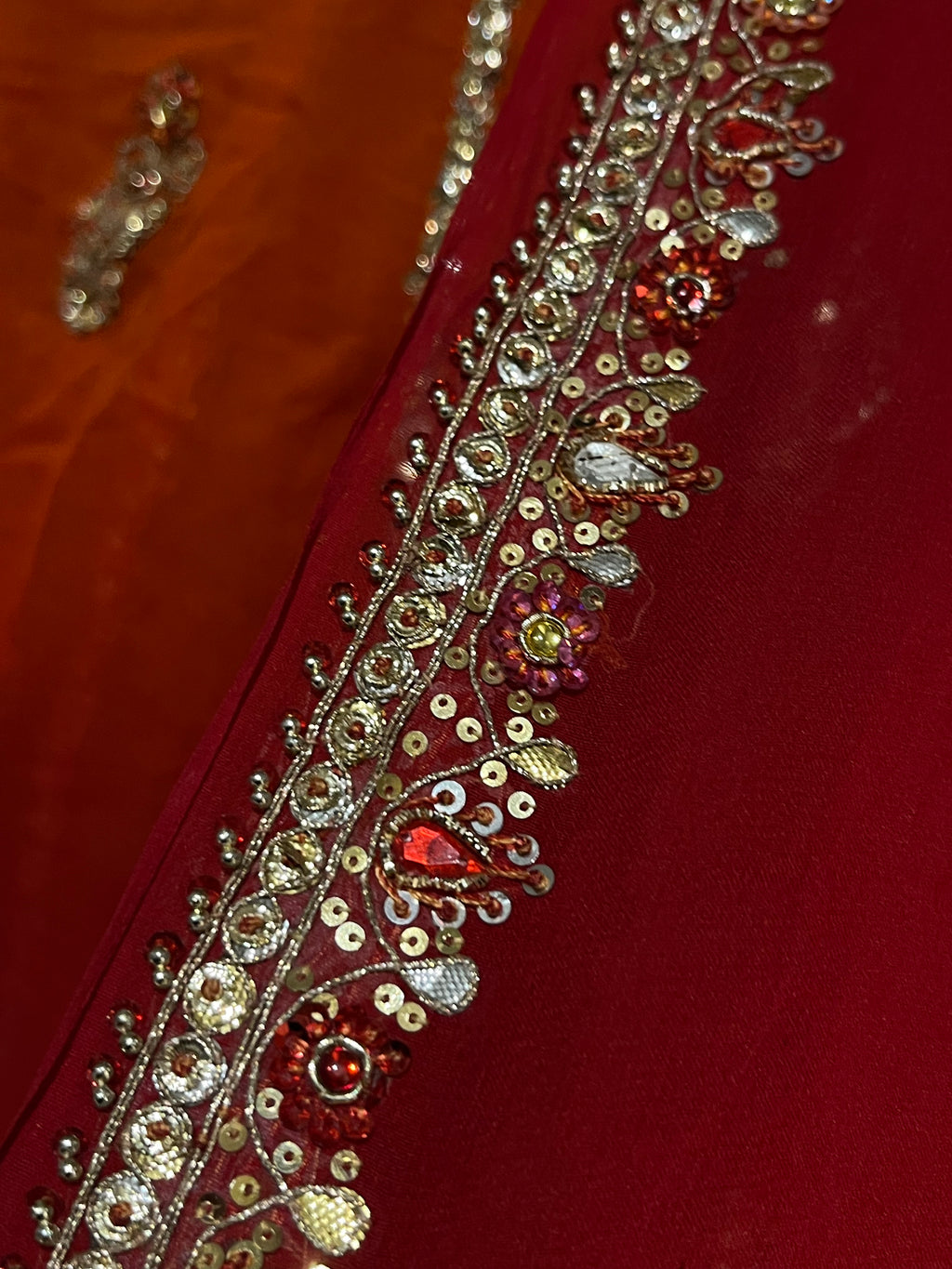 Traditional Pure Georgette Lehenga set