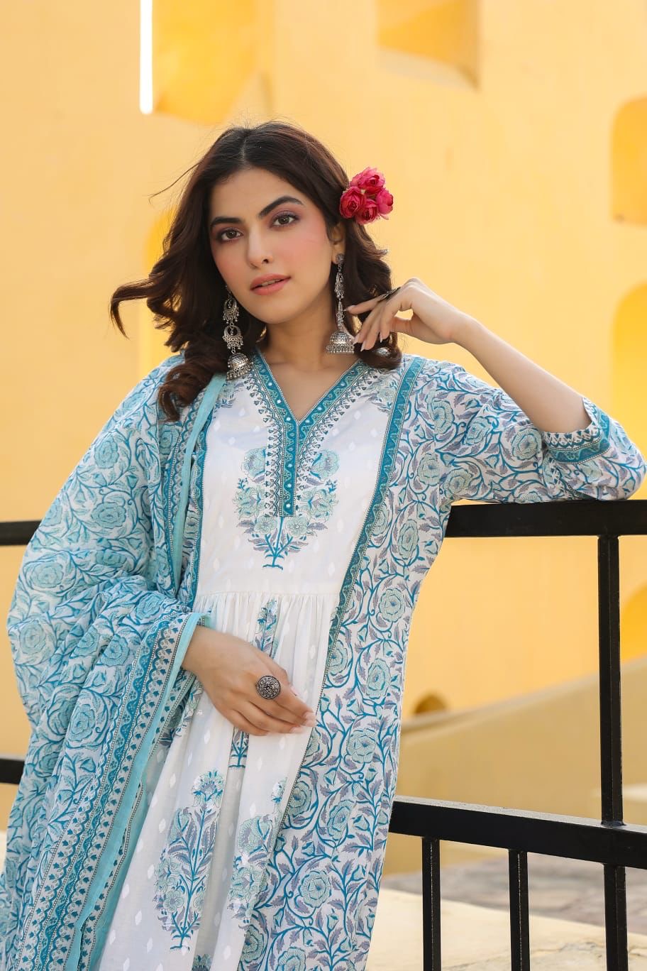 summer cotton suit set
