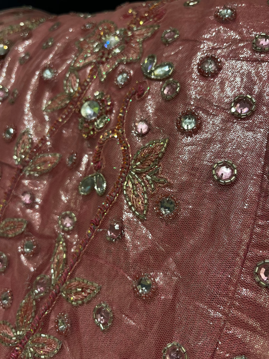 Shimmer Pink Glam Lehenga Set