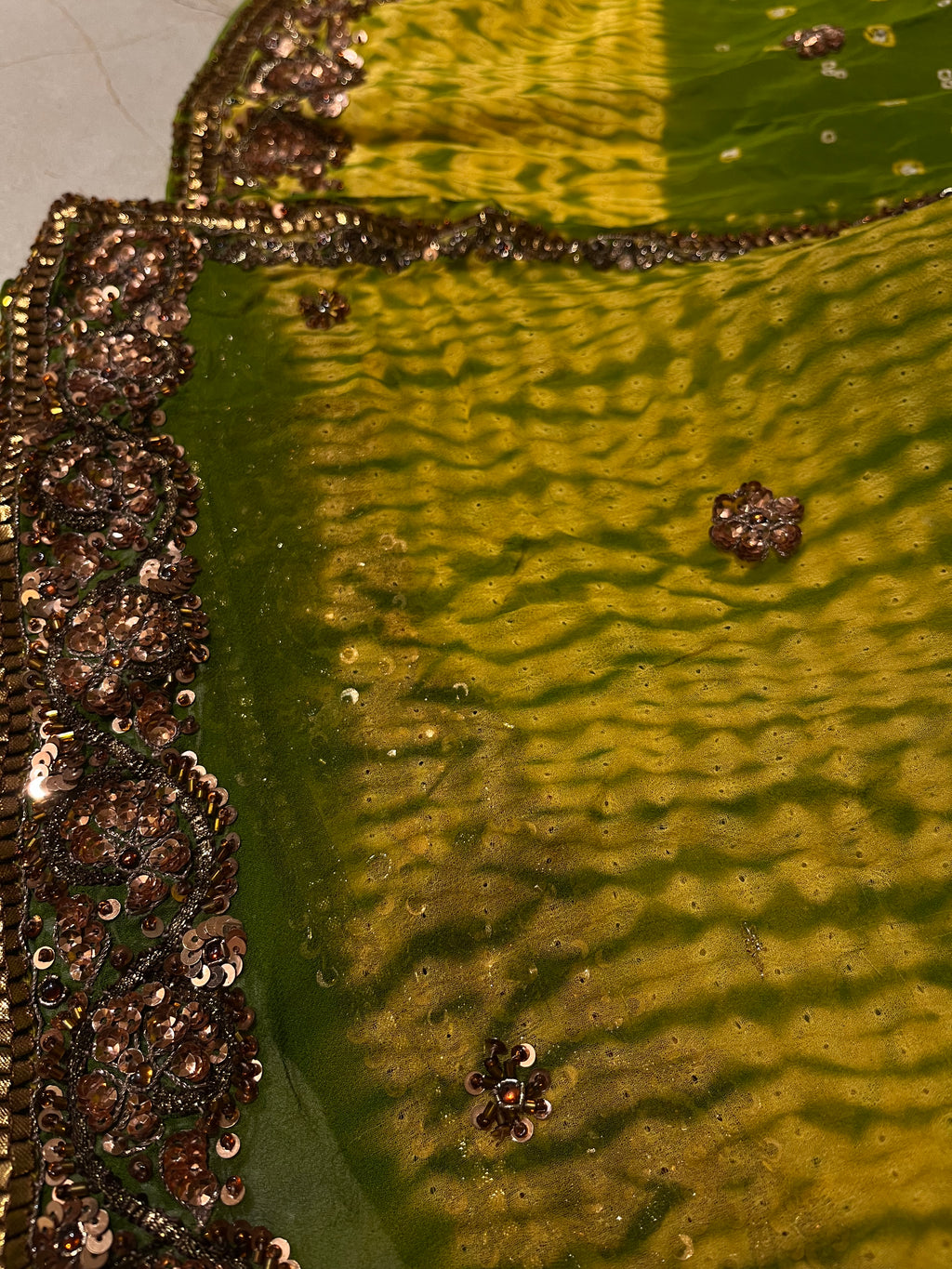 Traditional Shibori Lehenga Set