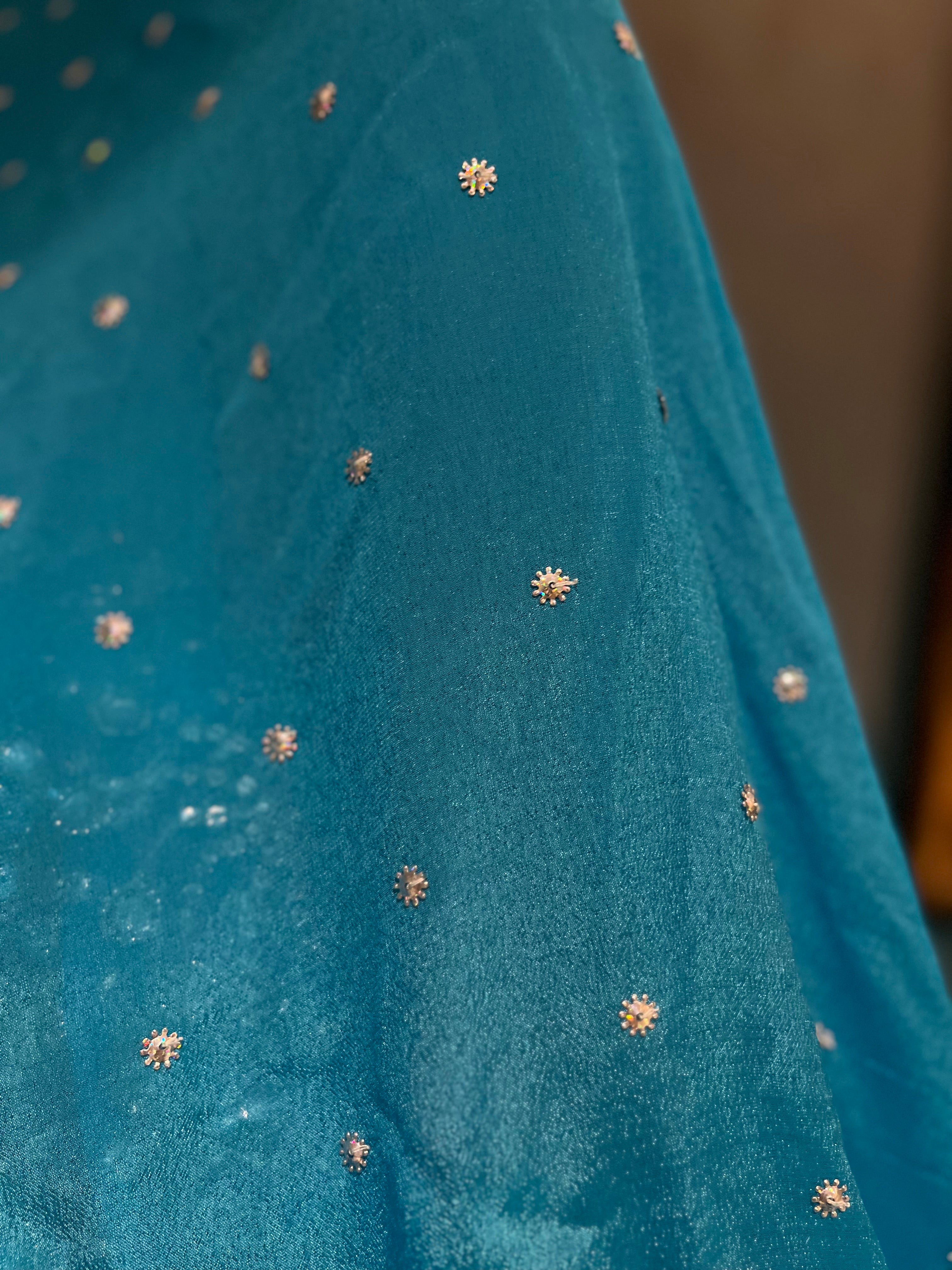 Sky Bling Lehenga Set