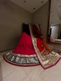 Raani Red Lehenga Set
