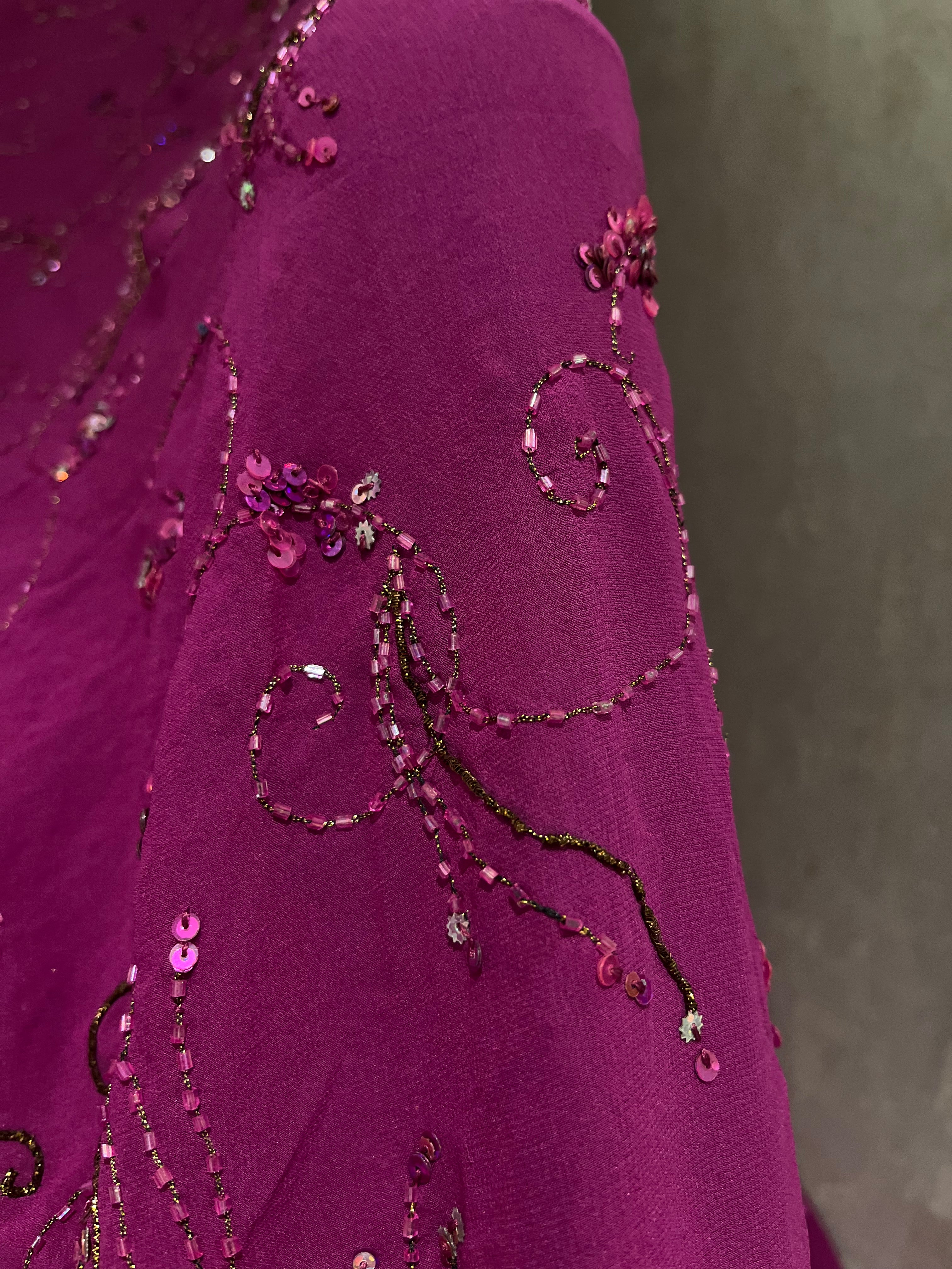 Magenta Glam Lehenga Set