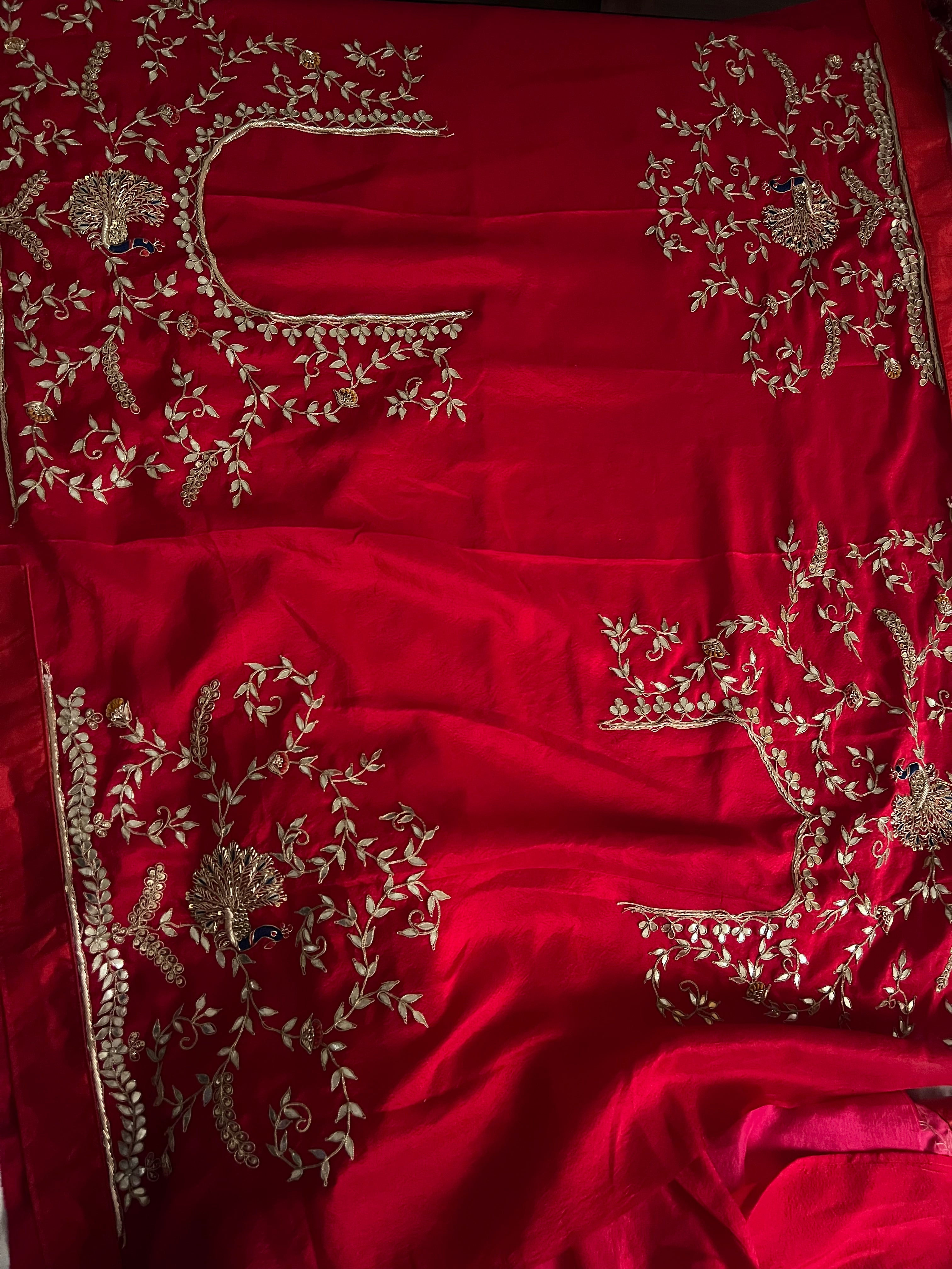 Sobhagya Bridal Gotapatti Saree
