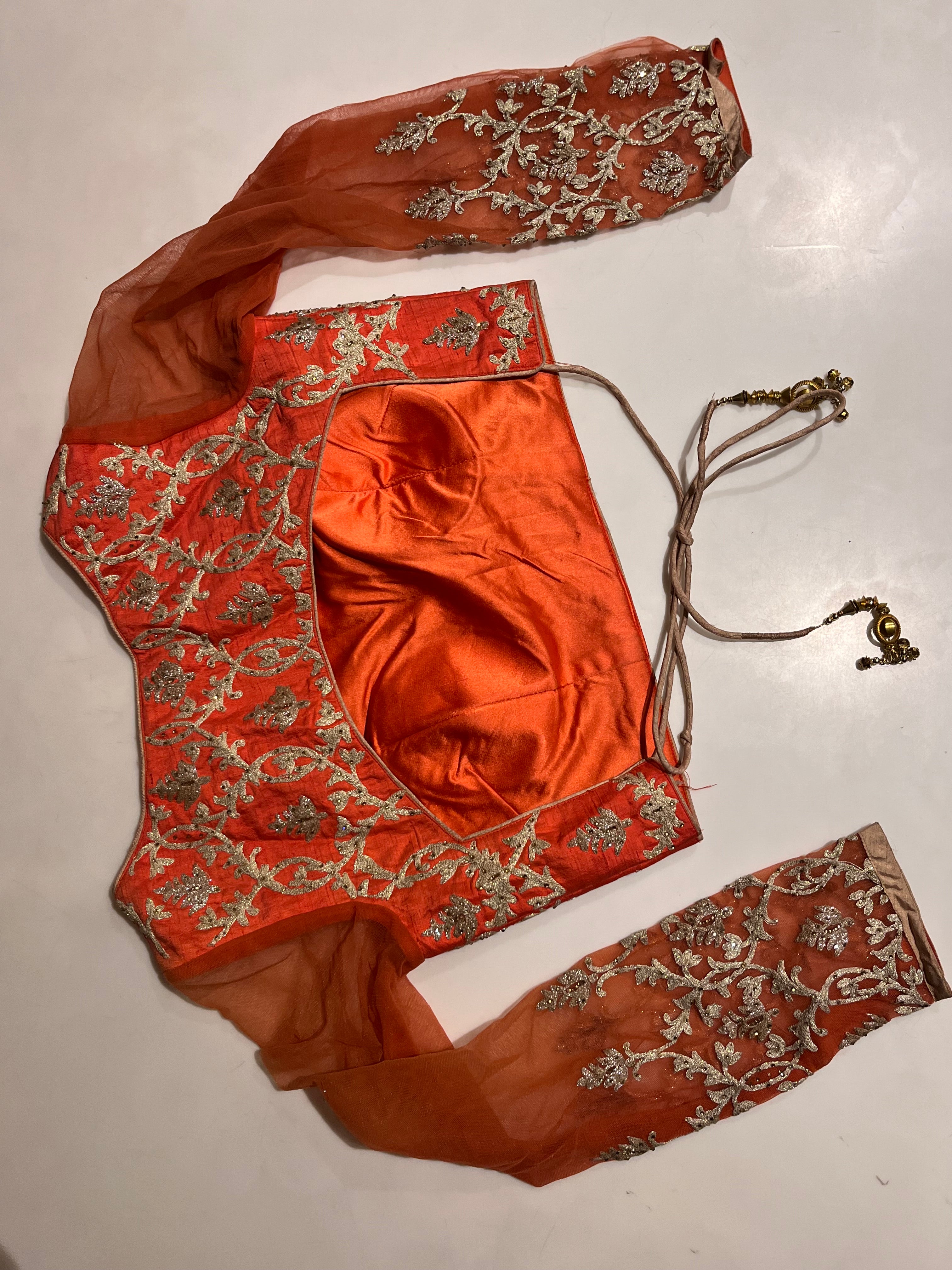 evening pink lehenga set