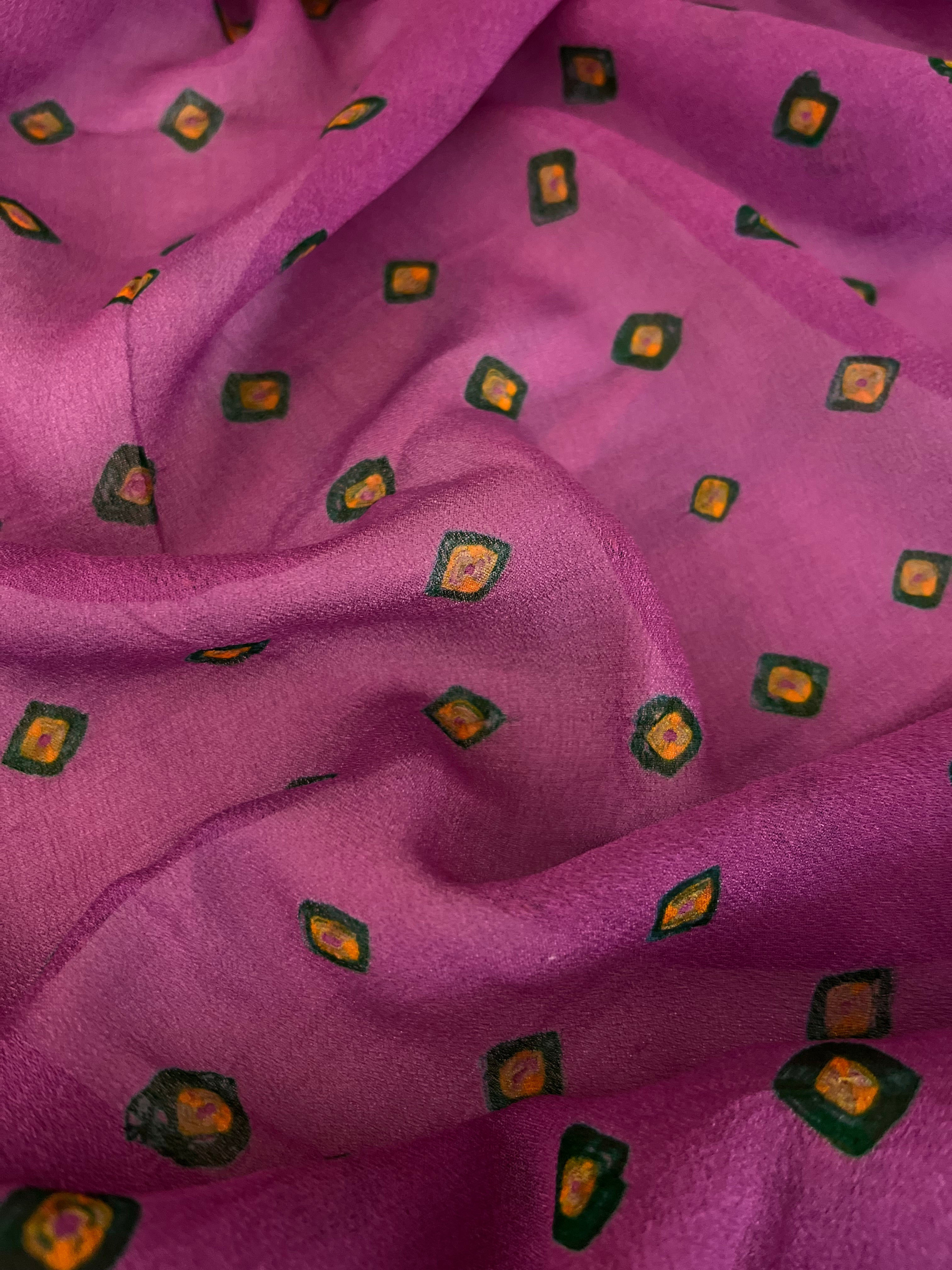 magenta Bandej saree