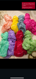 Leheriya dupattas organza fabric