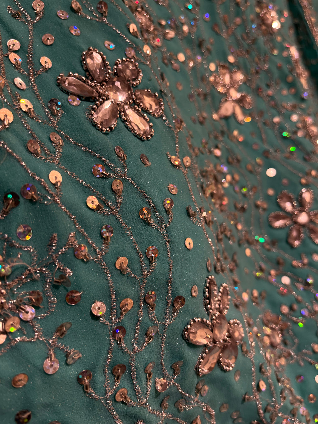 Sky Glitter Lehenga Set