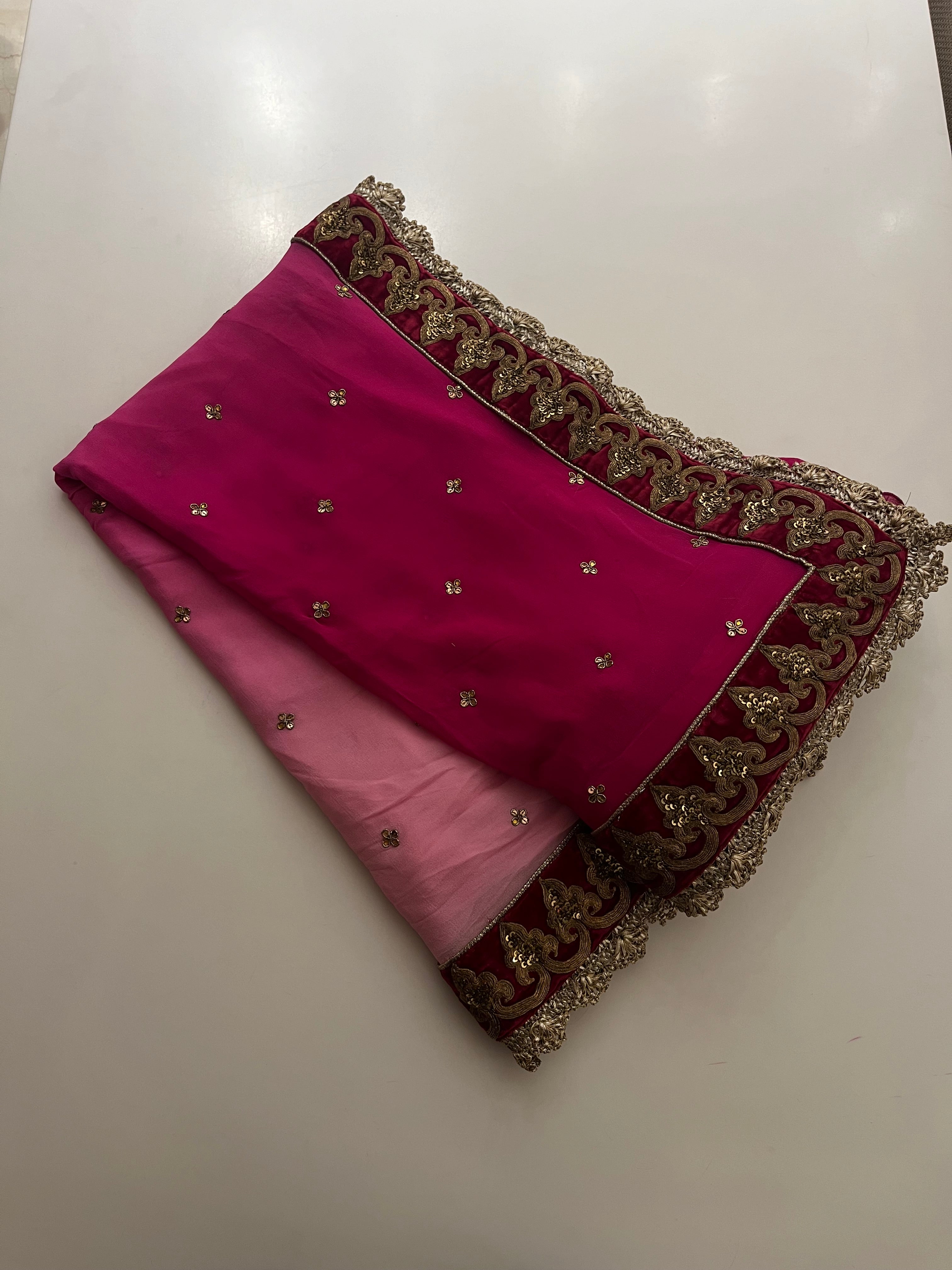 Shades Of Pink Saree
