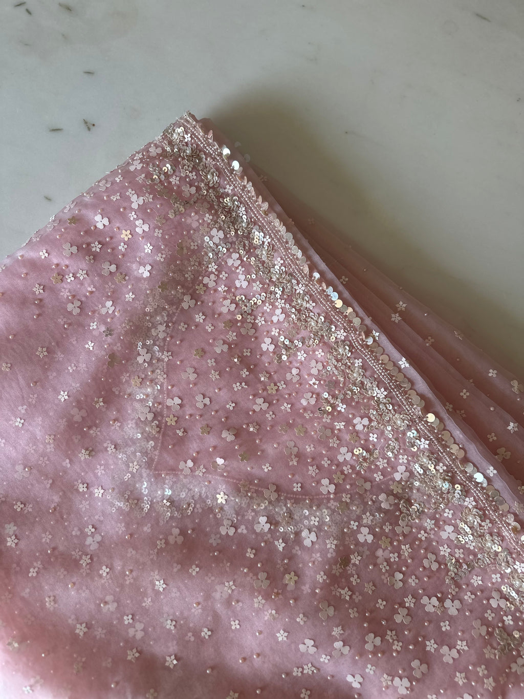 Pink Stars Parisa Saree