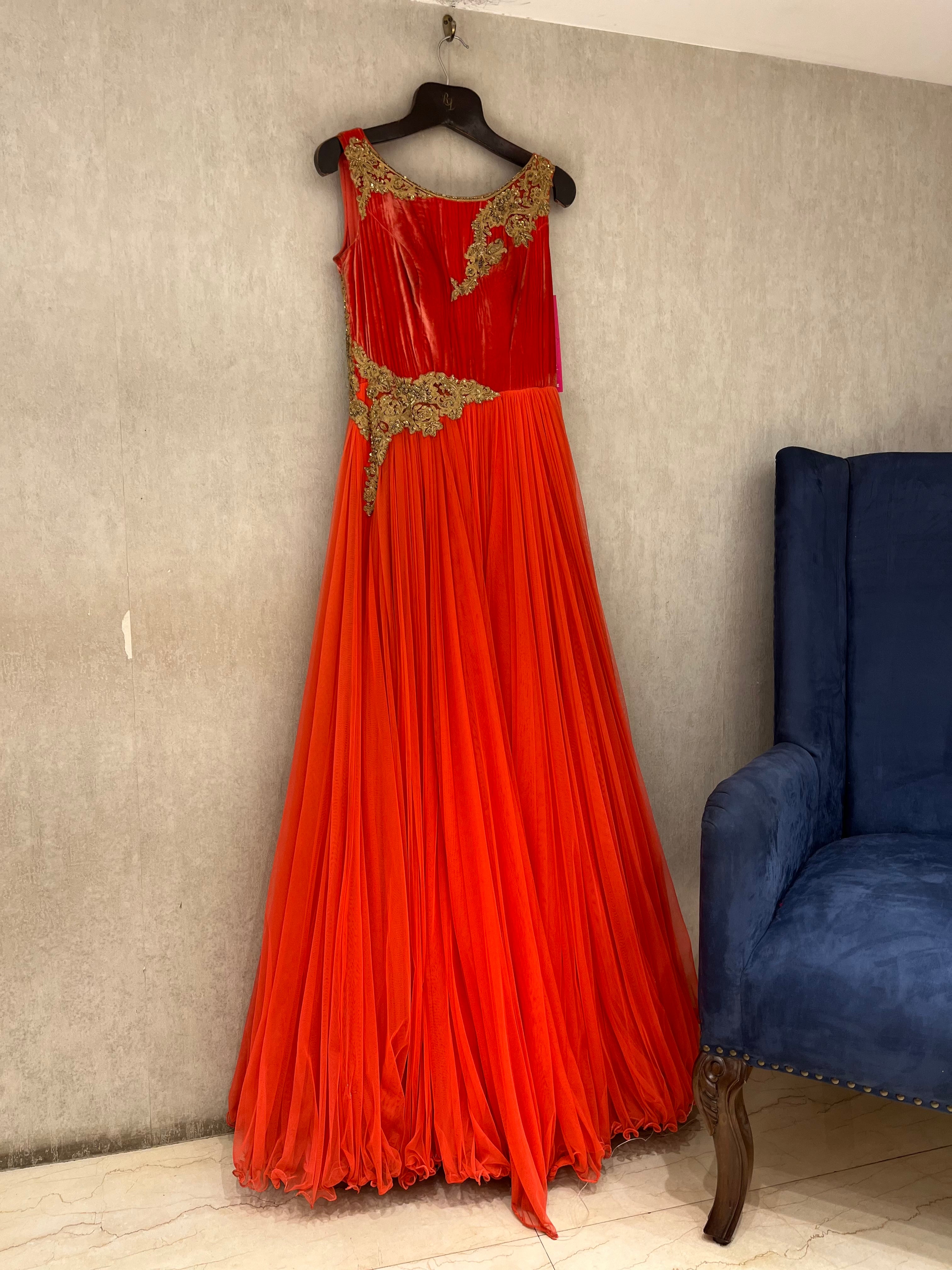 Classy Red Gown